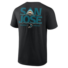 San Jose Sharks Territorial T-Shirt - Black T-shirts
