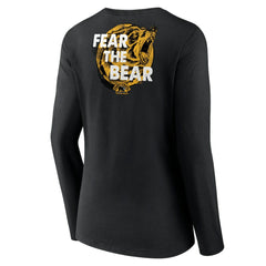 Boston Bruins Women's Territorial Long Sleeve V-Neck T-Shirt - Black T-shirts
