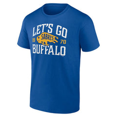 Buffalo Sabres Proclamation T-Shirt - Royal T-shirts