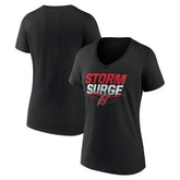 Carolina Hurricanes Women's Represent V-Neck T-Shirt - Black T-shirts