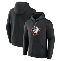 Buffalo Sabres Alternate Logo Pullover Hoodie - Black Hoodies