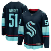 Shane Wright Seattle Kraken Fanatics Men's Home Breakaway Player Jersey - Deep Sea Blue Jerseys