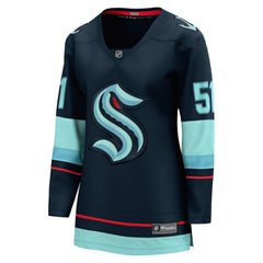 Shane Wright Seattle Kraken Fanatics Women's Home Breakaway Jersey - Deep Sea Blue Jerseys