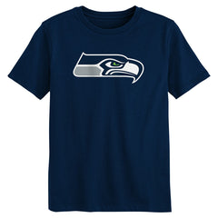 Seattle Seahawks Preschool Primary Logo T-Shirt - College Navy discount