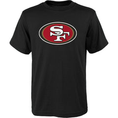 San Francisco 49ers Outerstuff Youth Primary Logo T-Shirt - Black outlet