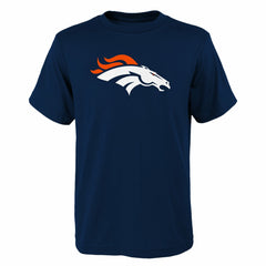 Denver Broncos Outerstuff Youth Primary Logo T-Shirt - Navy discount
