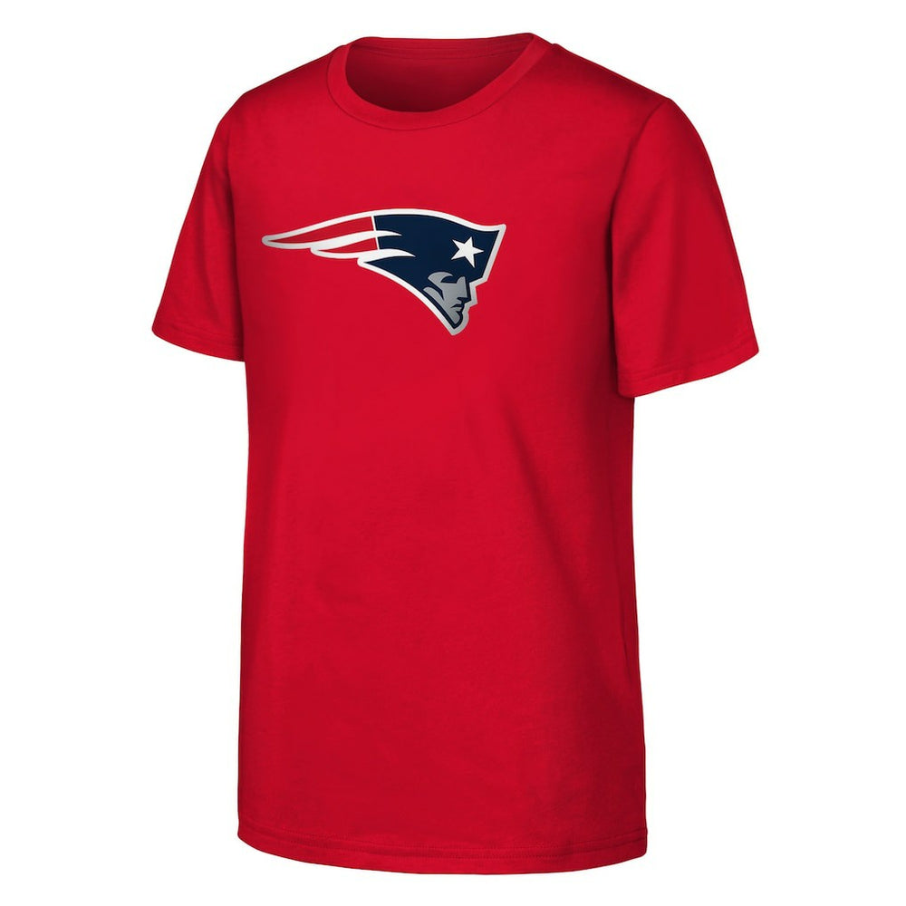 New England Patriots Outerstuff Youth Primary Logo T-Shirt - Red cheap