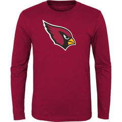 Arizona Cardinals Youth Primary Logo Long Sleeve T-Shirt - Cardinal cheap