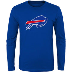 Buffalo Bills Youth Primary Logo Long Sleeve T-Shirt - Royal cheap