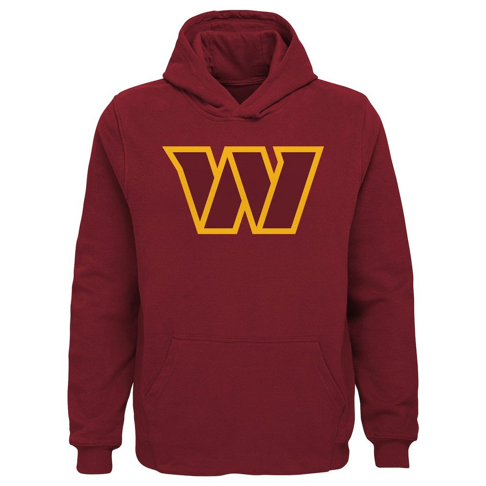 Washington Commanders Youth Team Logo Pullover Hoodie - Burgundy on sale