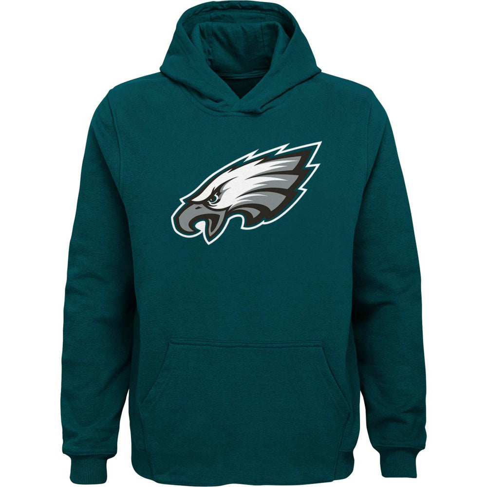 Philadelphia Eagles Youth Team Logo Pullover Hoodie - Green online
