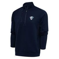 Nashville Predators Antigua Special Edition 2.0 Generation Quarter-Zip Pullover Top - Navy Pullover