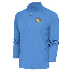 Florida Panthers Antigua Special Edition 2.0 Tribute Quarter-Zip Pullover Top - Light Blue Pullover