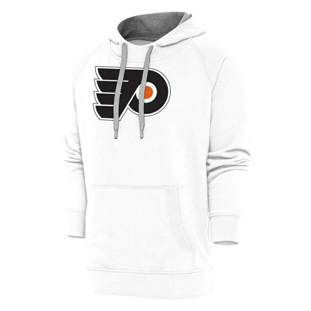 Philadelphia Flyers Antigua Special Edition 2.0 Victory Pullover Hoodie - White Hoodies