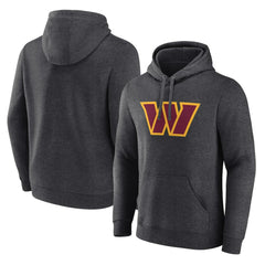 Washington Commanders Primary Logo Pullover Hoodie - Charcoal for sale