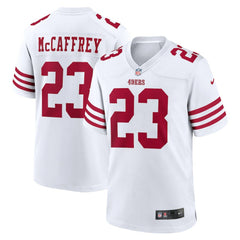Christian McCaffrey San Francisco 49ers Game Player Jersey - White on sale