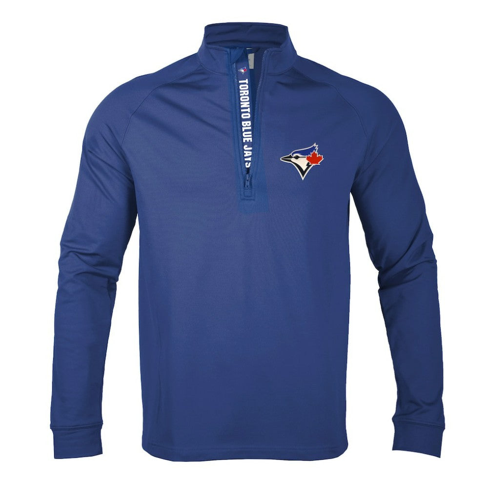 Toronto Blue Jays Levelwear Calibre Quarter-Zip Pullover Top Royal