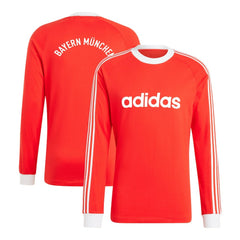 Bayern Munich Originals Energy Drop '70s Long Sleeve Jersey - Red online