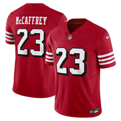 Christian McCaffrey San Francisco 49ers Vapor F.U.S.E. Limited Jersey - Scarlet on sale