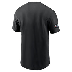 Arizona Cardinals Crucial Catch Sideline Tri-Blend T-Shirt - Black for sale
