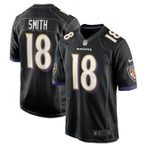 Roquan Smith Baltimore Ravens Alternate Game Jersey - Black outlet