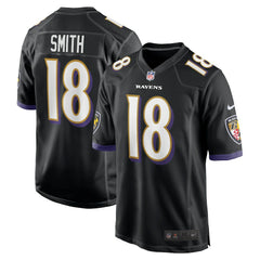Roquan Smith Baltimore Ravens Alternate Game Jersey - Black outlet
