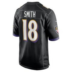 Roquan Smith Baltimore Ravens Alternate Game Jersey - Black outlet
