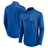 Buffalo Bills Quarterback Quarter-Zip Top - Royal cheap