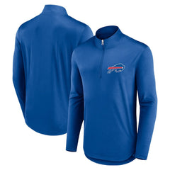 Buffalo Bills Quarterback Quarter-Zip Top - Royal cheap