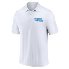 Carolina Panthers Lockup Two-Pack Polo Set - White/Black for sale