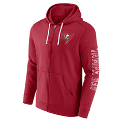 Tampa Bay Buccaneers Offensive Lineup Hoodie Full-Zip Hoodie - Red outlet