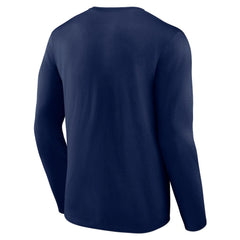 Montreal Canadiens Primary Logo Team Long Sleeve T-Shirt - Navy T-shirts