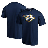 Nashville Predators Primary Logo Team T-Shirt - Navy T-shirts