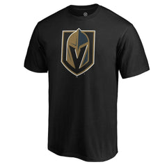 Vegas Golden Knights Primary Logo T-Shirt - Black T-shirts