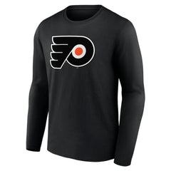 Philadelphia Flyers Primary Logo Team Long Sleeve T-Shirt - Black T-shirts