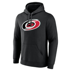 Carolina Hurricanes Primary Team Logo Pullover Hoodie - Black Hoodies