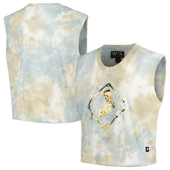 Chicago White Sox The Wild Collective Women's Washed Muscle Tank Top White