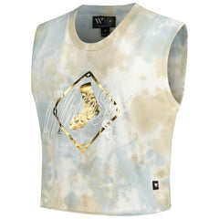 Chicago White Sox The Wild Collective Women's Washed Muscle Tank Top White