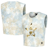 Houston Astros The Wild Collective Women's Washed Muscle Tank Top White