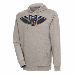 New Orleans Pelicans Antigua Action Pullover Hoodie - Oatmeal online