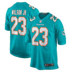 Jeff Wilson Jr. Miami Dolphins Game Player Jersey - Aqua on sale