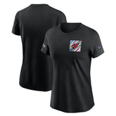 Arizona Cardinals Women's Crucial Catch Sideline Tri-Blend T-Shirt - Black online