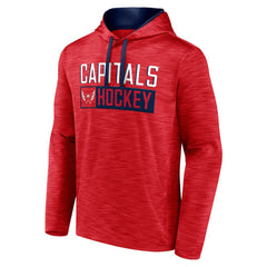 Washington Capitals Fanatics Close Shave Pullover Hoodie - Heather Red Hoodies