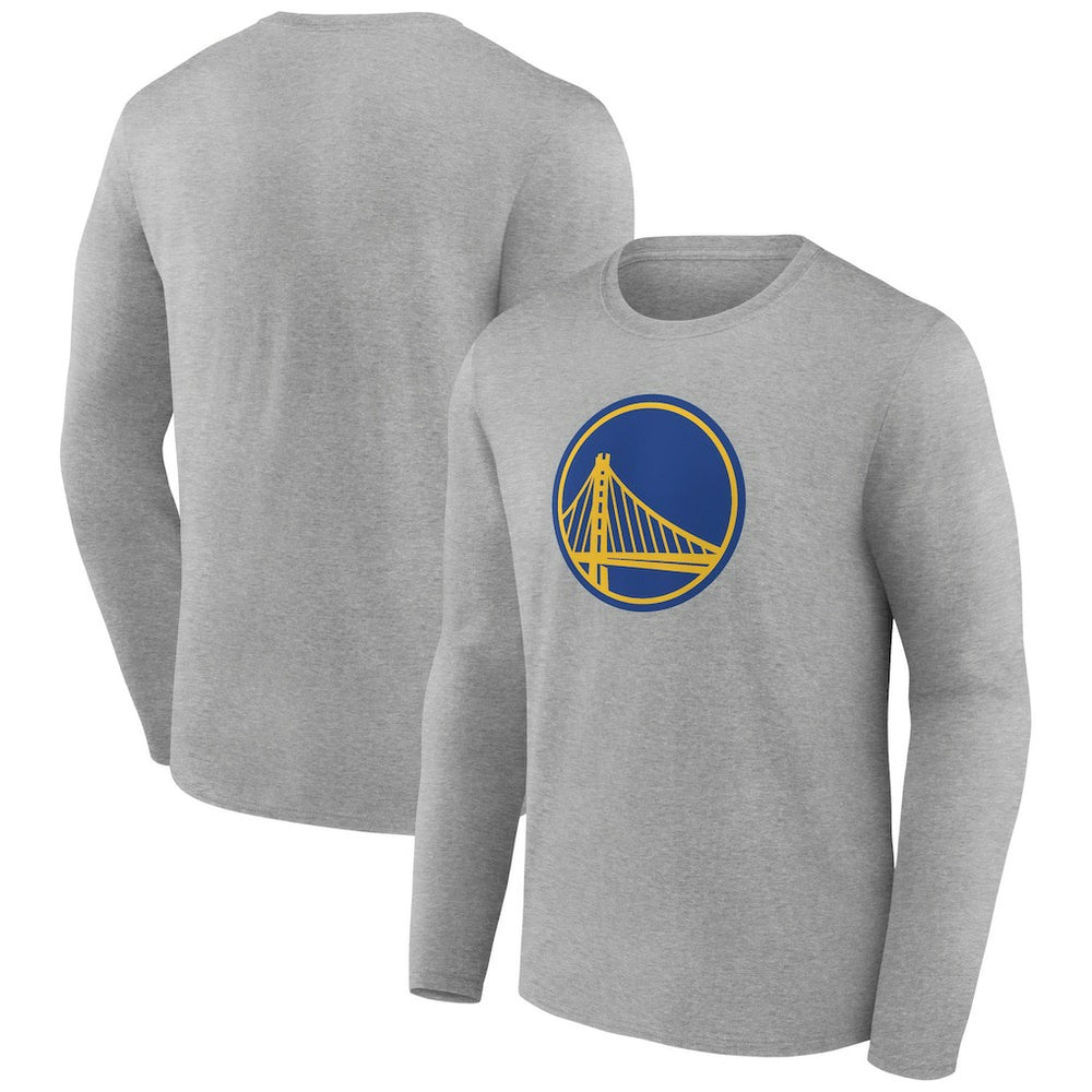 Golden State Warriors Primary Team Logo Long Sleeve T-Shirt sale - Gray shop