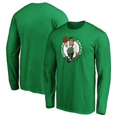 Boston Celtics Primary Team Logo Long Sleeve T-Shirt - Kelly Green shop
