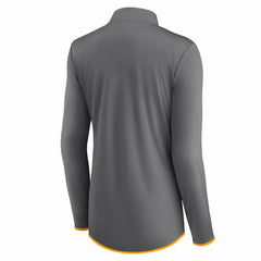 Los Angeles Rams Women's Adult Corner Long Sleeve 1/4 Zip Top - Gray online
