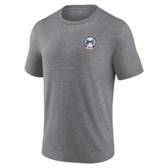 Columbus Blue Jackets Fanatics Winger Tri-Blend T-Shirt - Heather Gray T-shirts