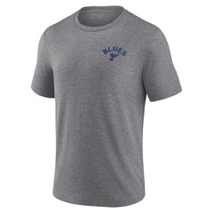 St. Louis Blues Fanatics Winger Tri-Blend T-Shirt - Heather Gray T-shirts