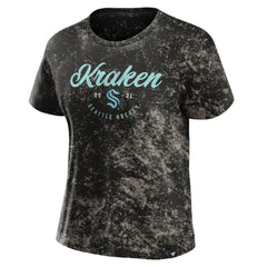 Seattle Kraken Fanatics Women's Breakaway T-Shirt - Black T-shirts