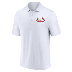 St. Louis Cardinals Two-Pack Logo Lockup Polo Set Red/White